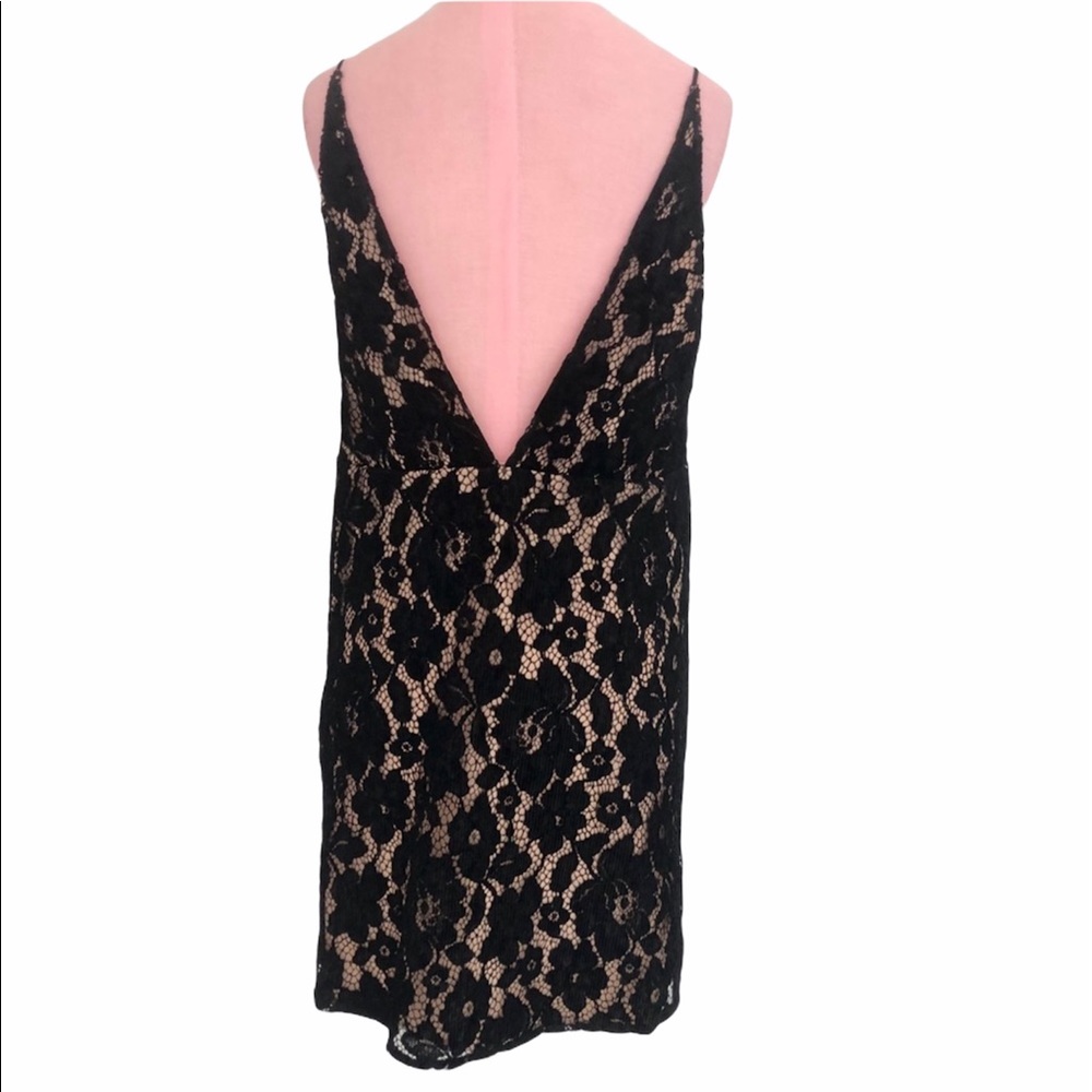 Free People Dangerous Love Mini Dress in Black Size 6 - Picture 6 of 9